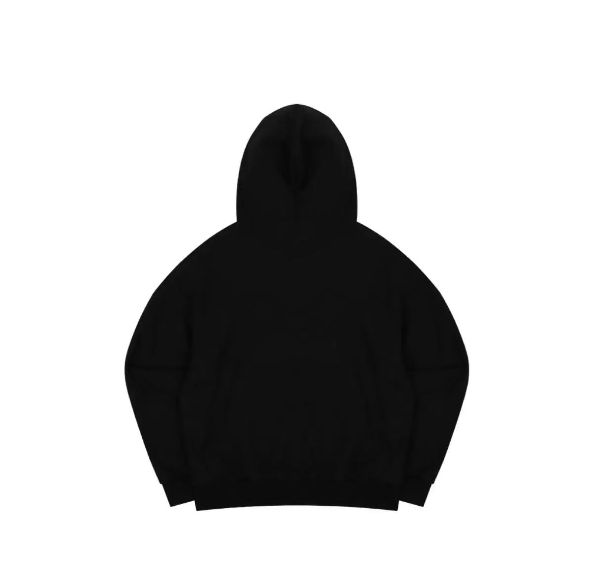 重なる フード付きTシャツ
