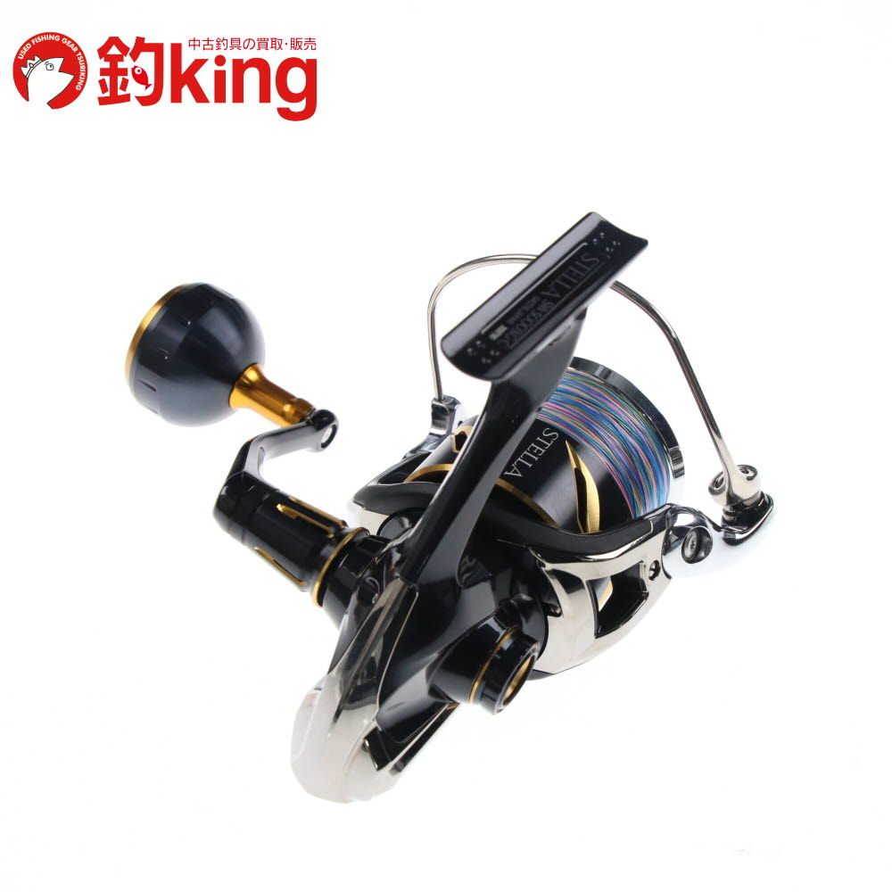 中古/極上品】 シマノ 20 ステラSW 5000XG 夢屋 ハンドルノブ付
