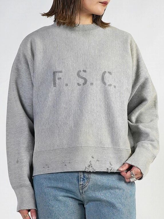 FREEMANS SPORTING CLUB 　スウェット　ダメージ加工 FREEMANS SPORTING CLUB フリーマンズスポーティングクラブ BEECHNOLL