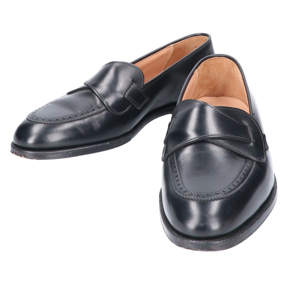 Crockett&Jones クロケット＆ジョーンズ BEAMS F ビームスF別注 【美品】28455 BRIMSTONE バタフライ ローファー  6 1/2E