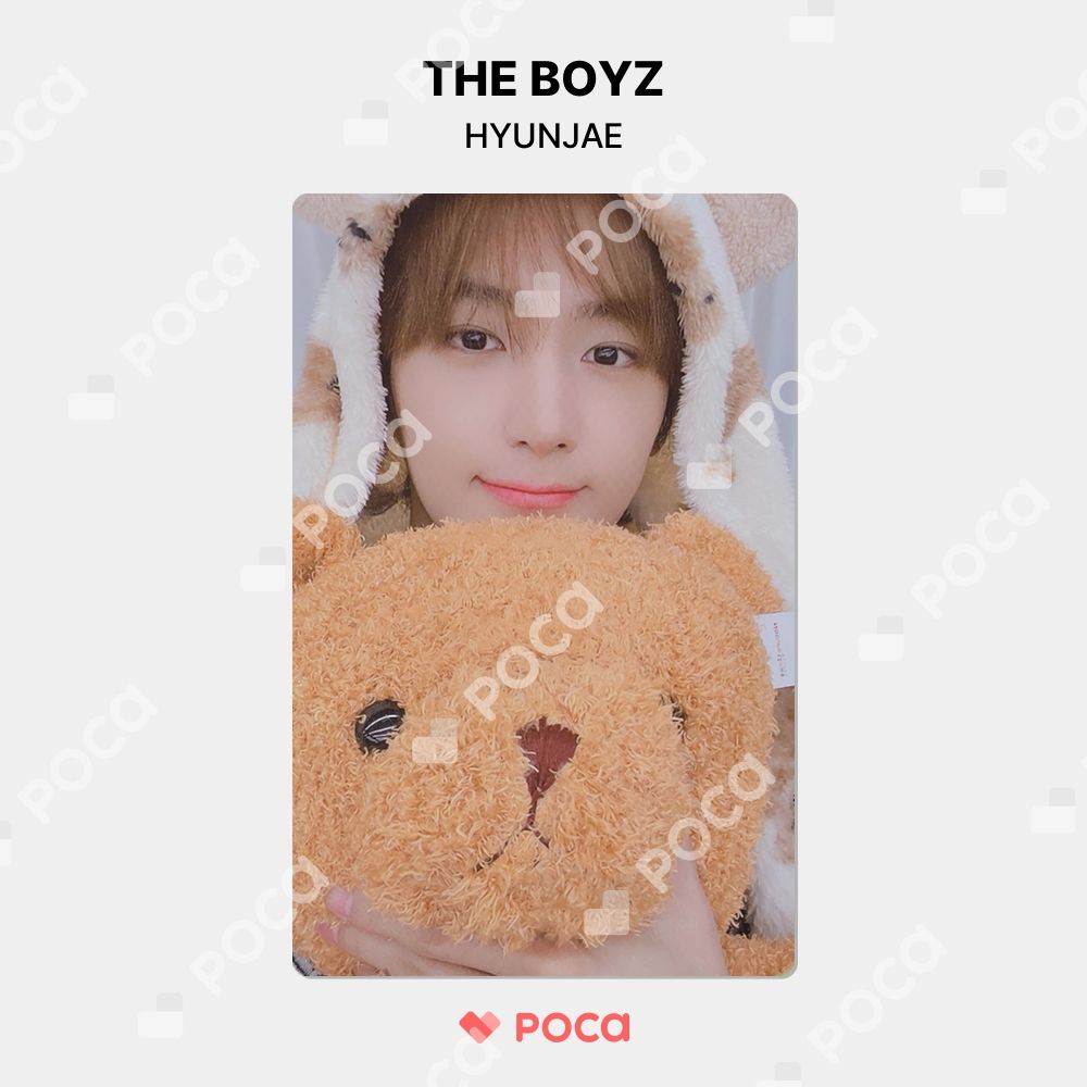 theboyz ドボイズ　ヒョンジェ　クマ　ぬいぐるみ　グッズ　 特典　トレカ theboyz ドボイズ ヒョンジェ ぬいぐるみ グッズ トレカ 特典