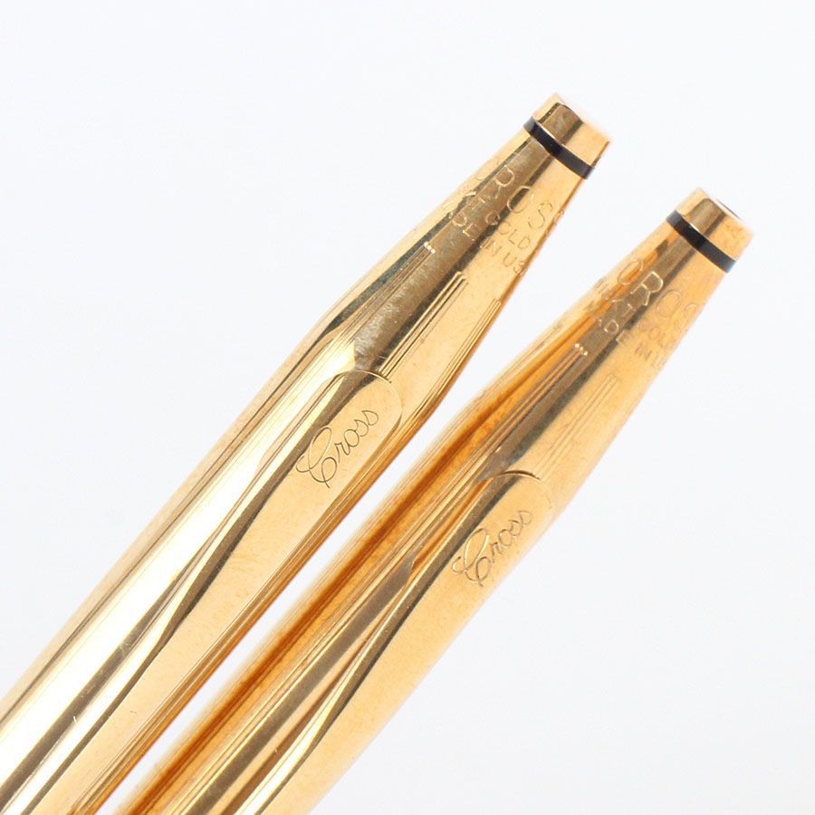 CROSS センチュリー　18KT シャープペン CROSS - クロス センチュリー 18kt 18金張 シャープペンシル