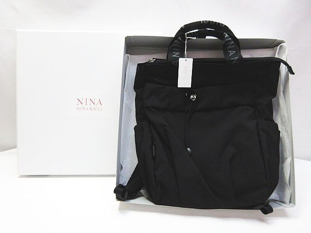 未使用ニナリッチ NINA RICCIブルームリュックサック バックパック箱無し ブルーム】 リュック 小 （リュック・バックパック）｜NINA NINA