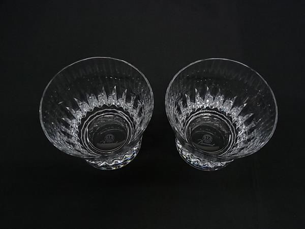 □新品同様□ Baccarat バカラ ヴィータ クリスタルガラス ロック  