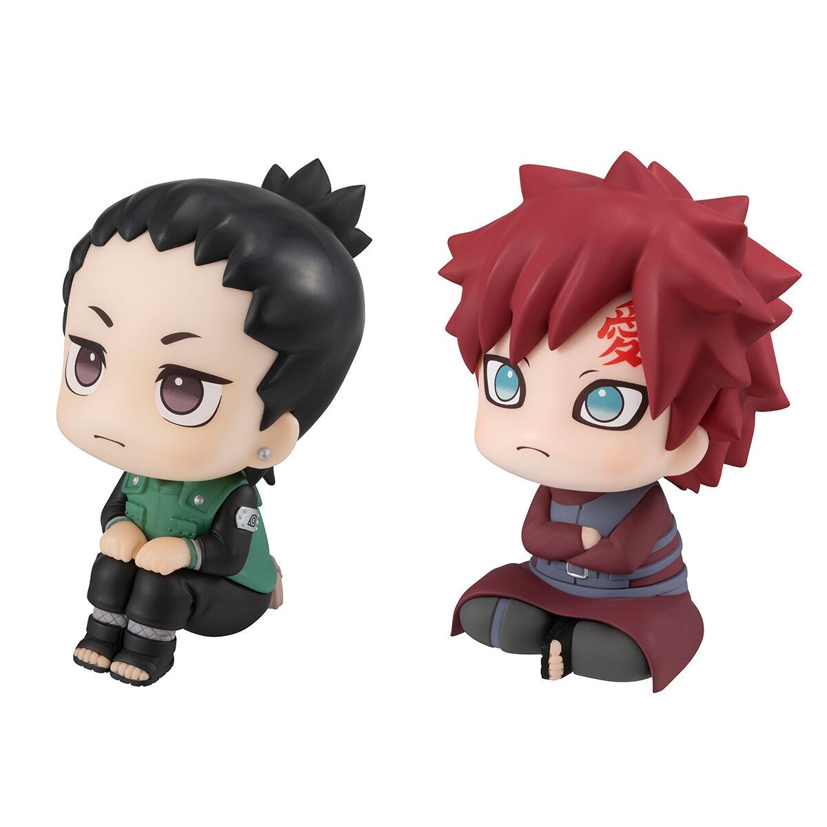 【中古】るかっぷ　ナルト　我愛羅　シカマル　イタチ 見上げ＆おすわりポーズで目が合う！『NARUTO-ナルト- 疾風伝