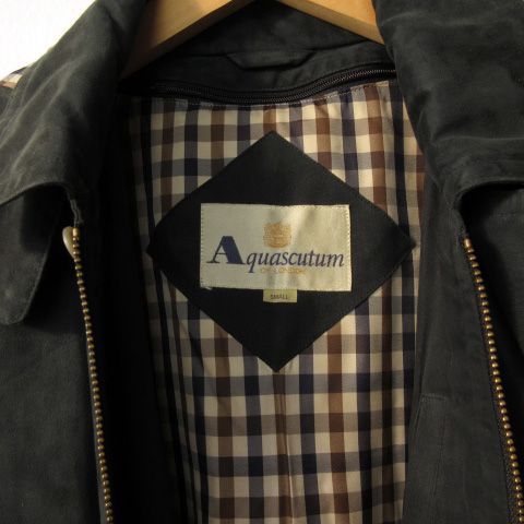 アクアスキュータム AQUASCUTUM ジャケット フェイクスエード ライナー