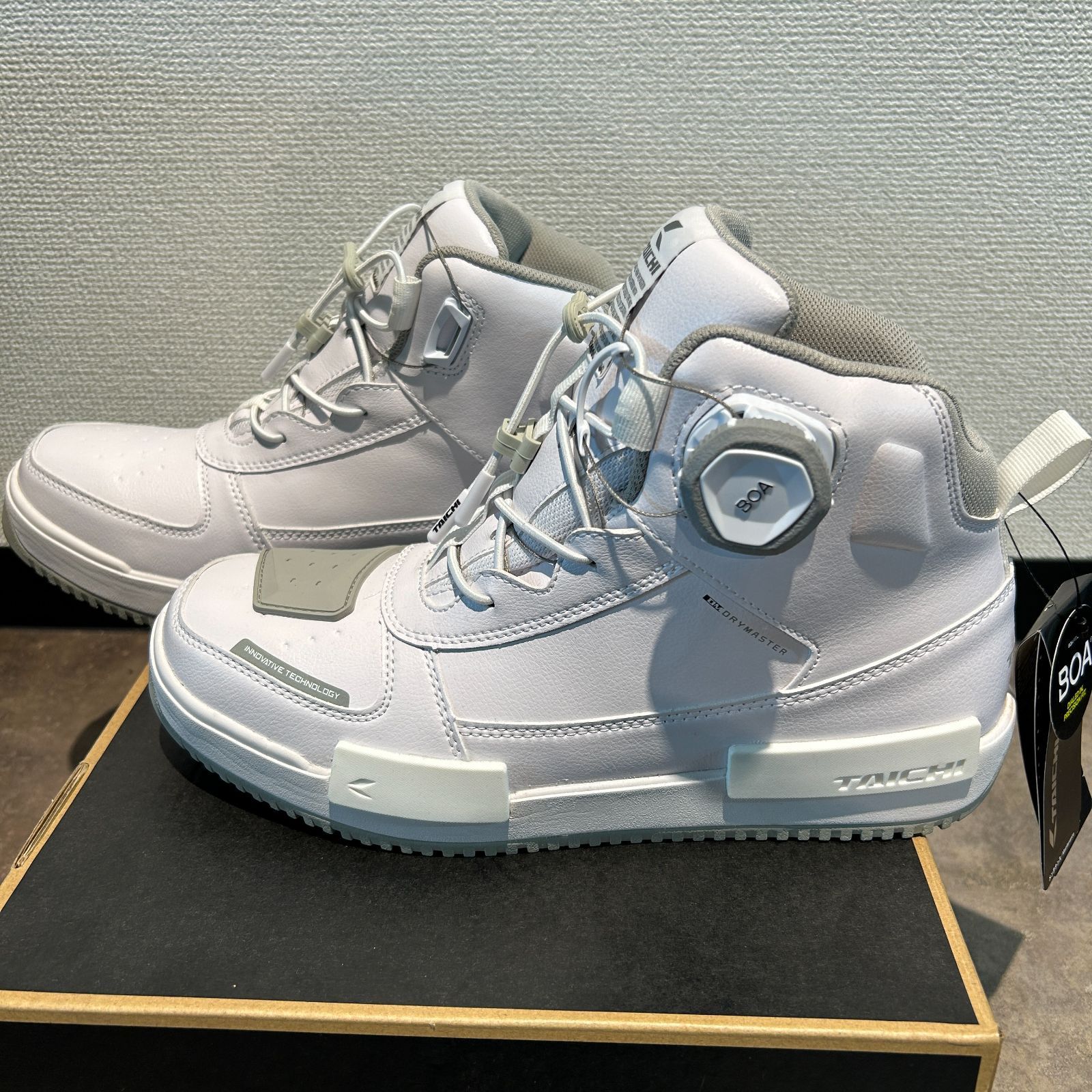 [RSタイチ]DRYMASTERブレイクシューズ ホワイト/グレー26.5cm RS TAICHI DRYMASTER ブレイク シューズ WHITE/GRAY RSS014
