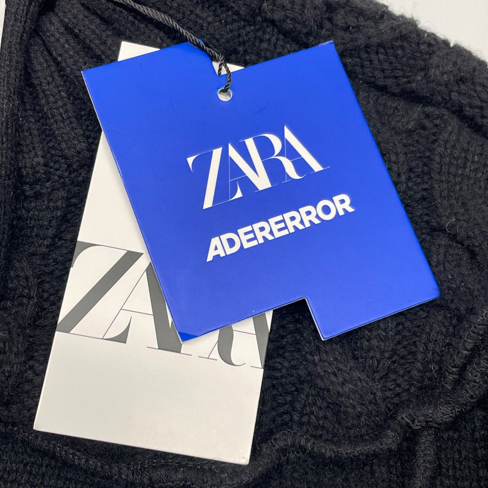 ADERerror×ZARAニット　S-Mサイズ Zara x Ader Error Patchwork Oversize Knit Sweater Multicolor