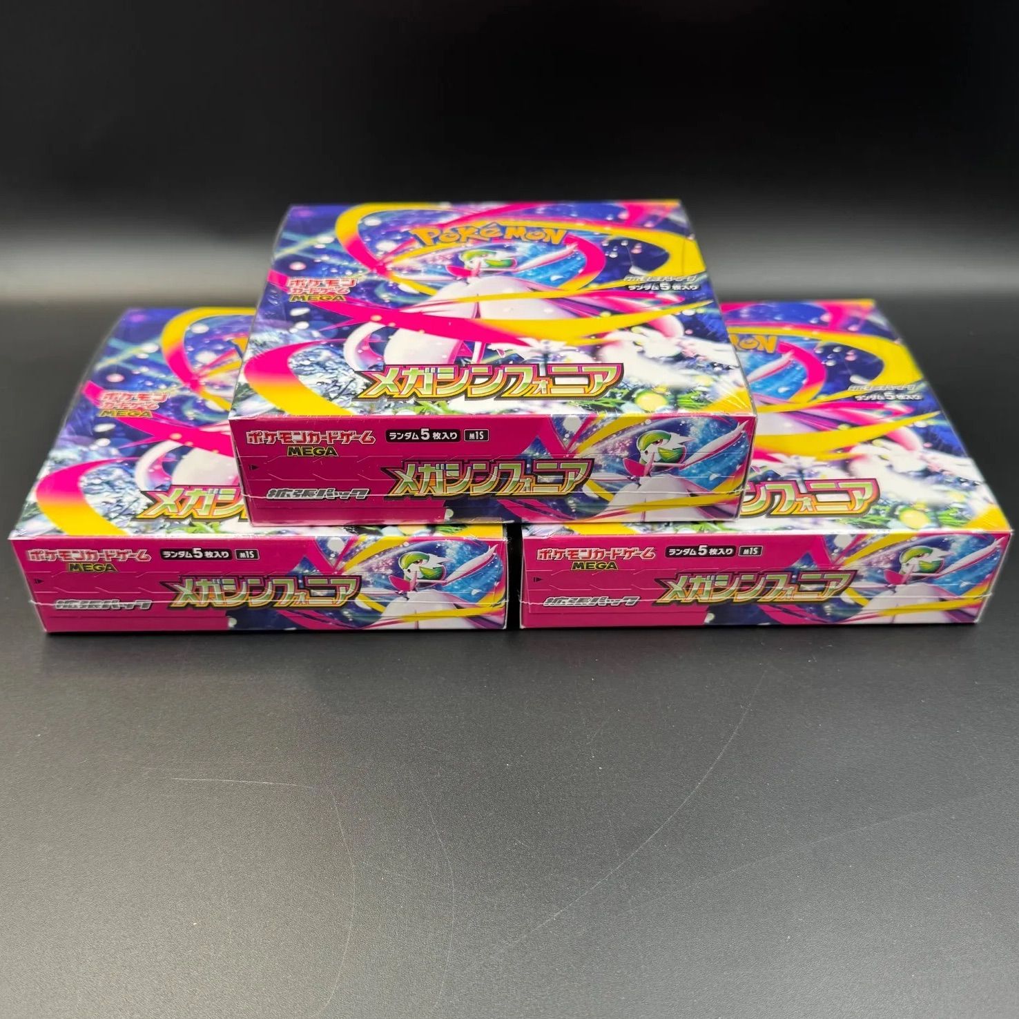 シュリンク付き】ポケモンカード MEGA メガシンフォニア 3BOXセット