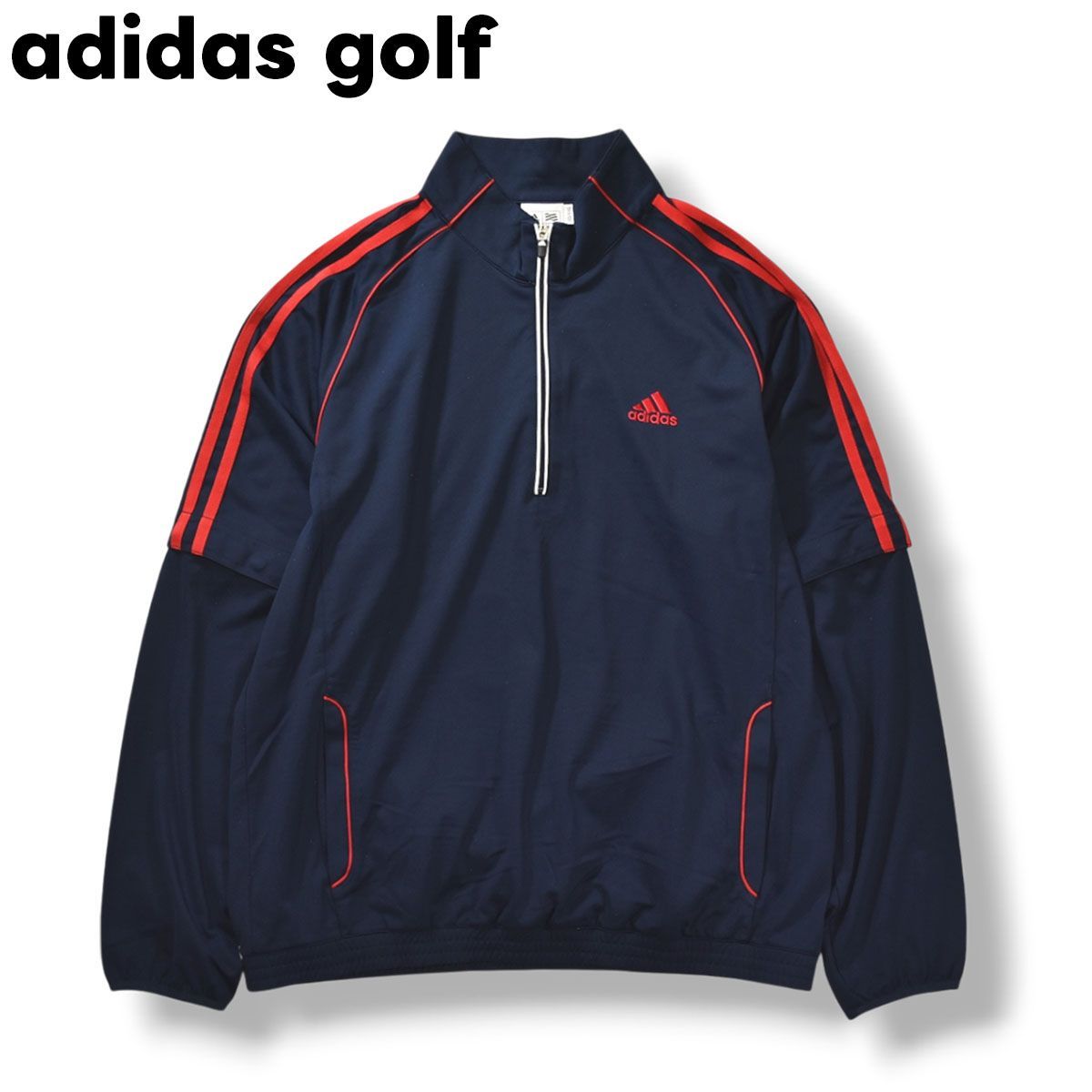 adidas - L 新品 adidas Golf×CLUBHAUS トラックジャケット 紺 Adidas Golf X CLUBHAUS Track Jacket XXL 新品未使用