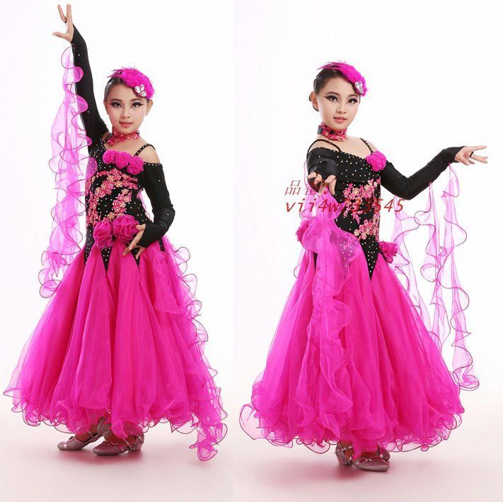 社交ダンスワンピース M-2XL