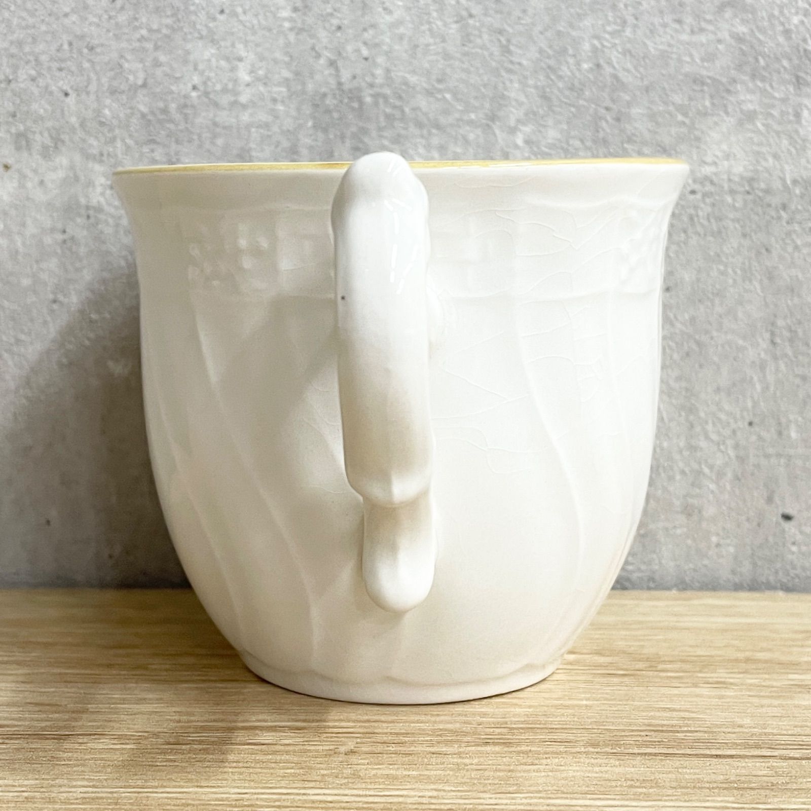 E-07036 Mikasa ミカサ elegant white MK180 カップ&ソーサー 6