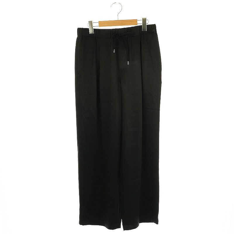 Spick and Span イージーストレートパンツ　黒 38 新品 Spick＆Span スラックス パンツ 「WEB限定追加」ドットプリント