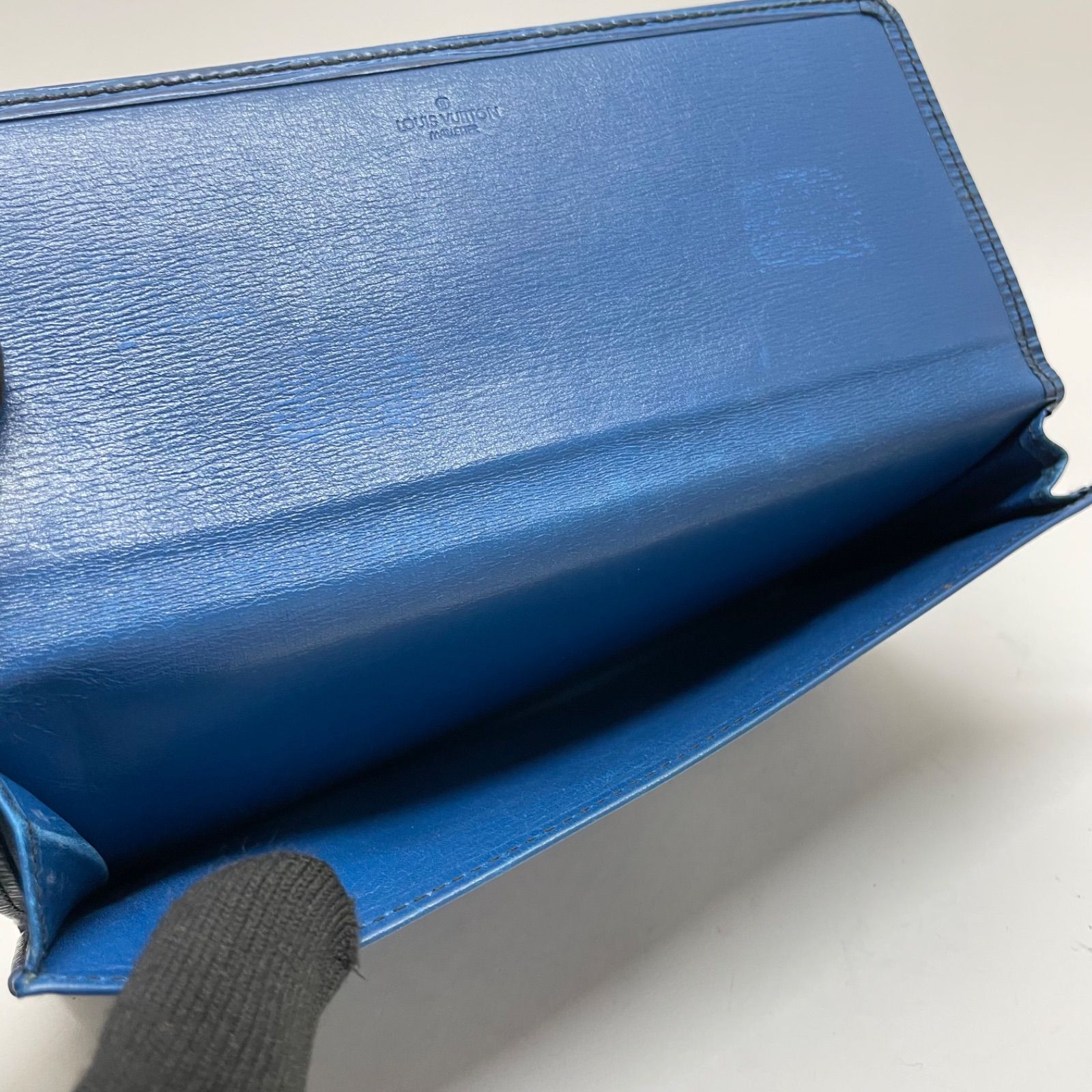 1700 LOUIS VUITTON ルイヴィトン エピ ブルー 長財布 MALLTIER