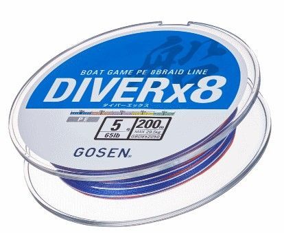 ゴーセン ダイバー X8 100m×12連結 2号 / PEライン / 釣具 ゴーセン ダイバー X8 100m×12連結 2号 / PEライン / 釣具