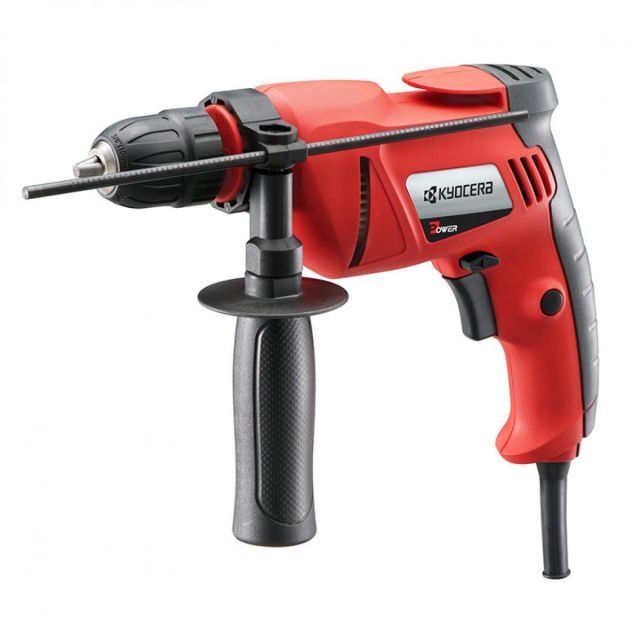 京セラ 旧リョービ ドリル D-1100VR 穴あけ 鉄工 木工 キーレスチャック ドリルセット13本付