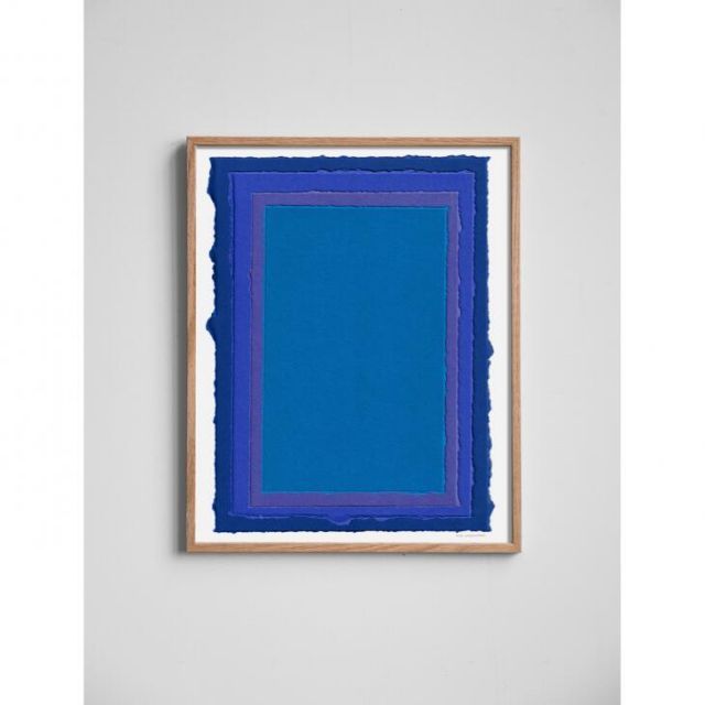 FINE LITTLE DAY | BLUES | アートプリント|ポスター 50x70cm 北欧 インテリア ファインリトルデイ Oscar Laufersweiler お洒落 アートパネル アート アートボード ポスターパネル art デザイン 玄関