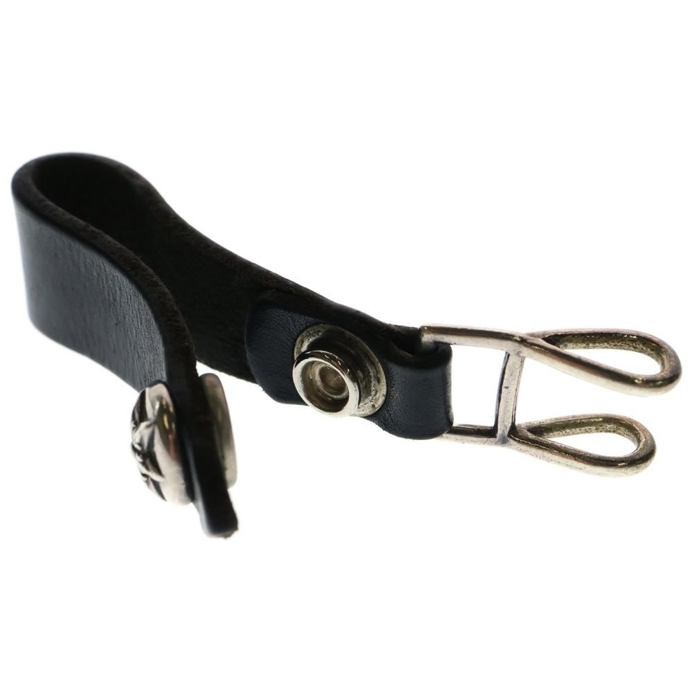 スターボールボタンレザーベルトループ