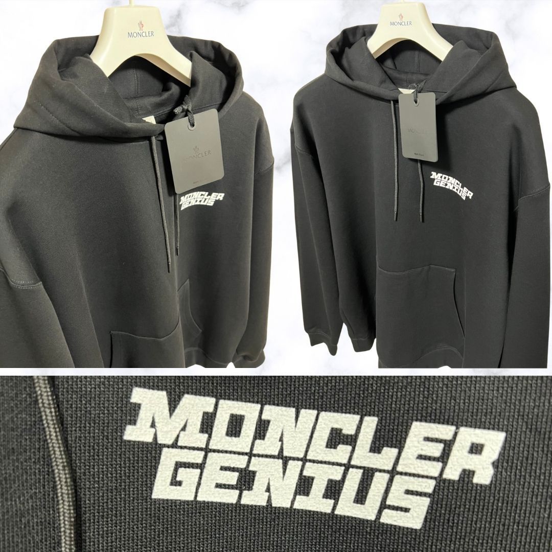 ☆未使用☆ MONCLER House Of GENIUSシリーズ パーカー ブラック色 S