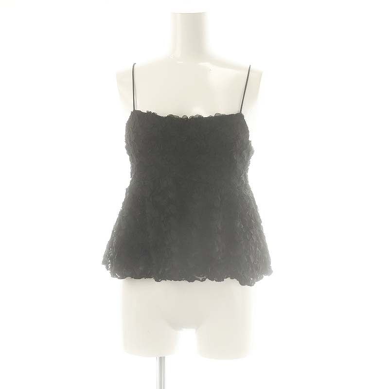 ココディール COCO DEAL 25SS 3Dラッフルチュールペプラムブラウス  