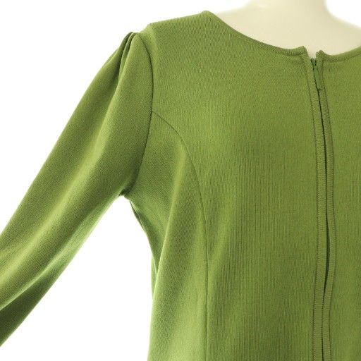 【極美品】近年モデル Rene パール ニット ジップアップ カーディガン ルネ ルネ Rene フェイクパールカーディガン ジップアップ 38