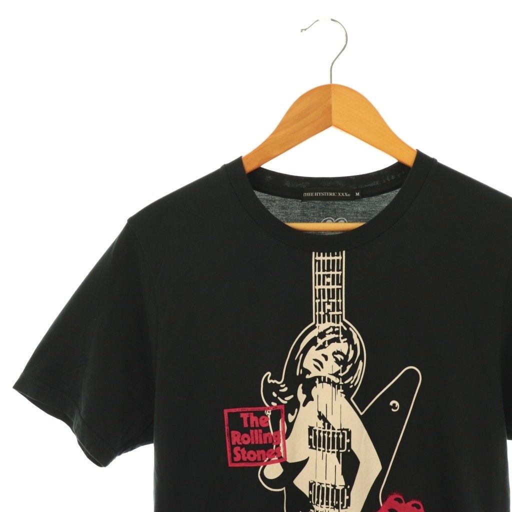 STONES LOVES GUITAR GIRL オーバーサイズTシャツ HYSTERIC GLAMOUR（ヒステリックグラマー）の「THE ROLLING
