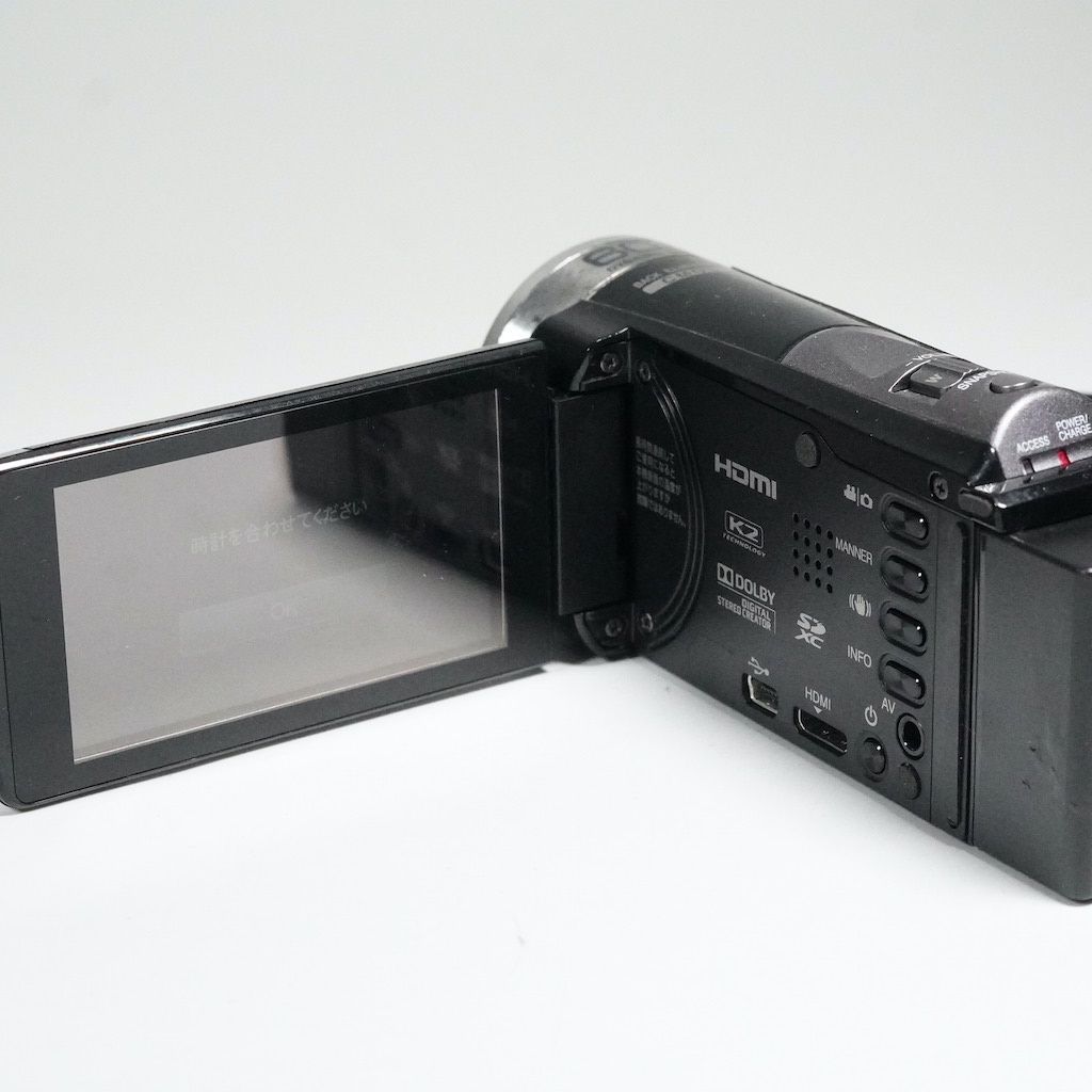 【動作ＯＫ】 JVC Everio GZ-E108-B JVC Victor Everio GZ-E108-B ブラック 動作OK 返金保証 /1863