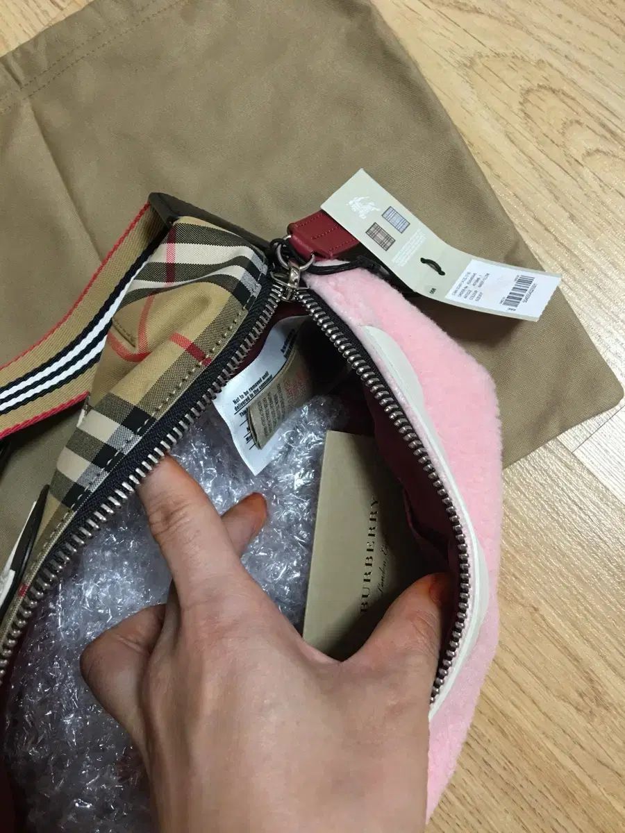 【品質保証書】 Burberry バーバリー ヒップサック スリングバッグ