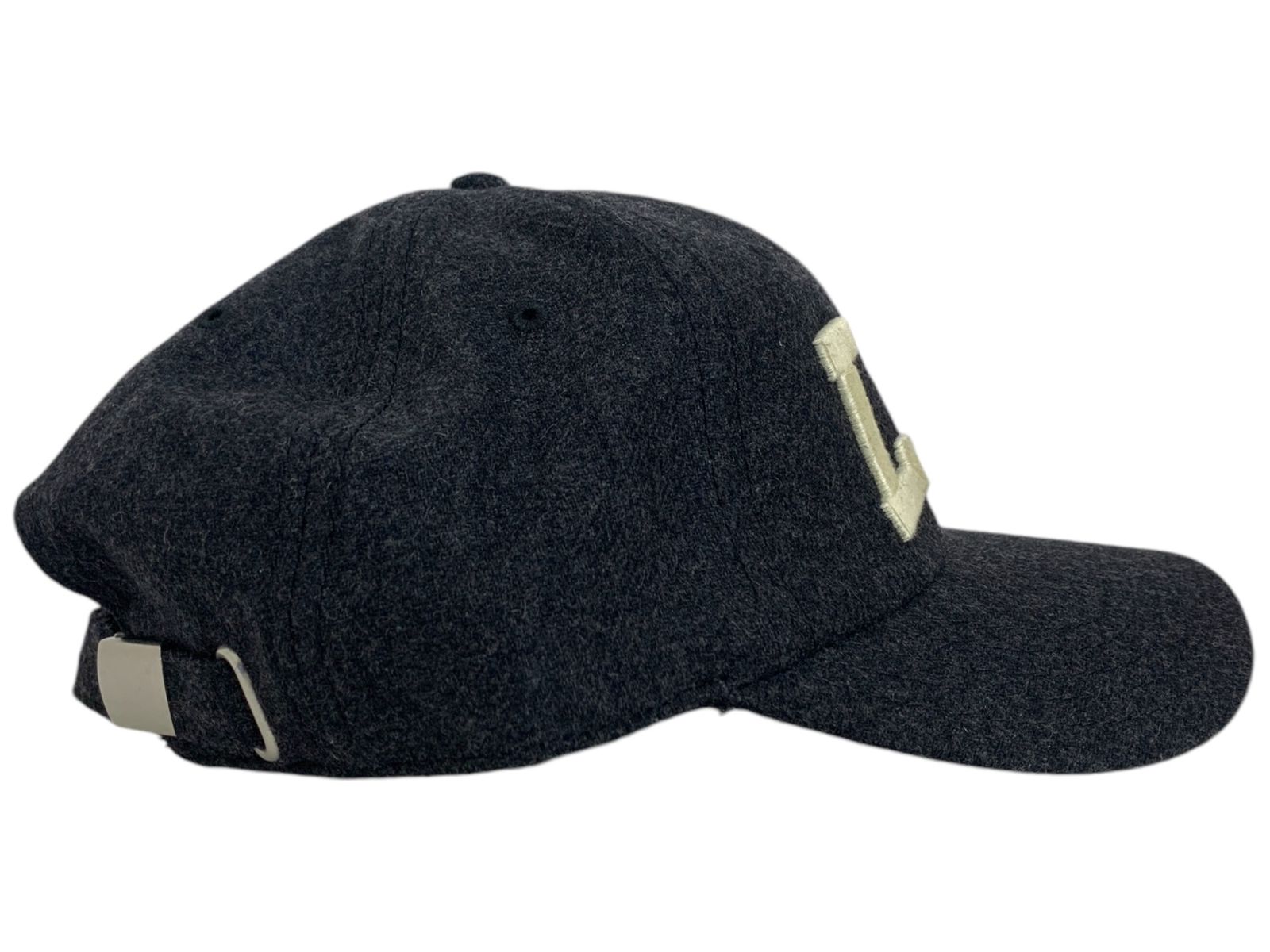 【アメリカンニードル×ステューシー】総柄 サイン 刺繍ロゴ キャップ 紺×黒 STUSSY - 【アメリカンニードル×ステューシー】総柄 サイン 刺繍