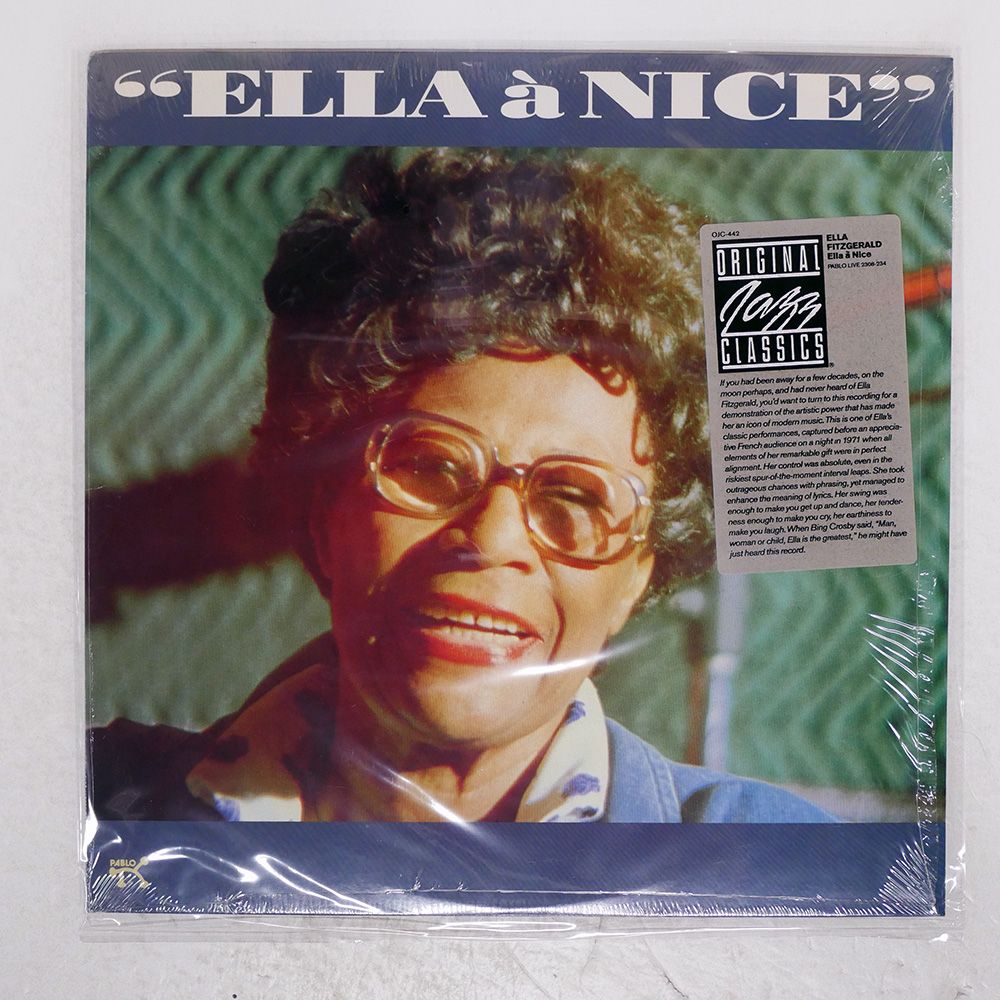 US盤 ELLA FITZGERALD/ELLA A NICE/PABLO OJC442 LP - メルカリ