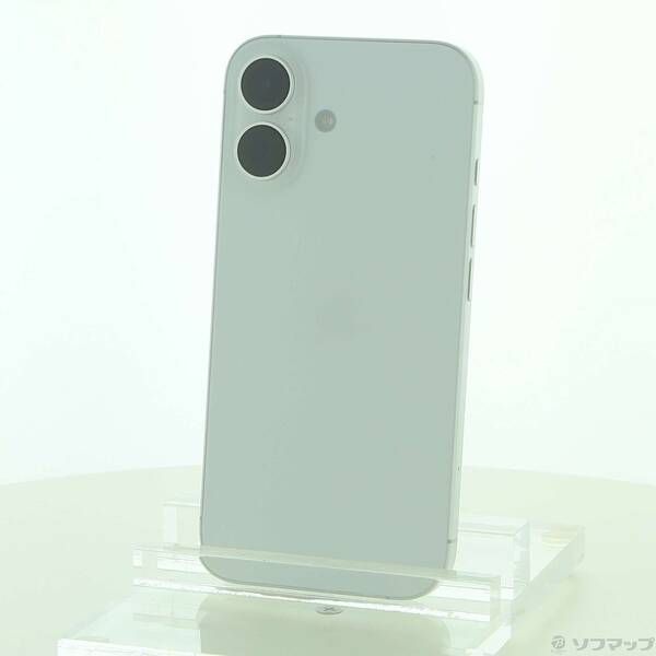 中古品〕 iPhone16 128GB ホワイト MYDR3J／A SIMフリー【269