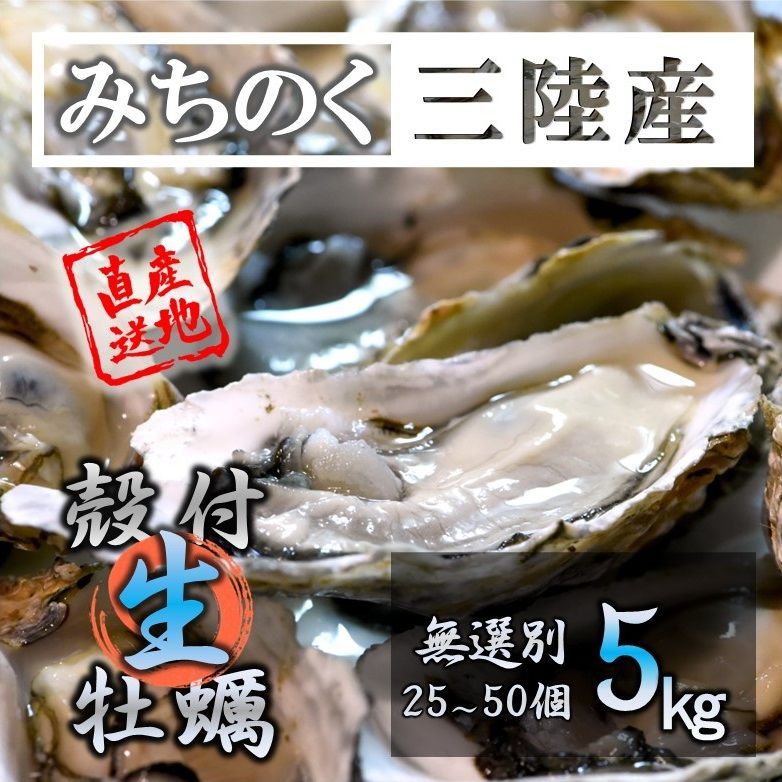 生食OK 三陸産 殻付き 生牡蠣 5kg 今季初出し 希少 数量限定 新鮮 宮城 石巻 鉄分 ミネラル豊富 希少 カキ バーベキュー 貝 魚介類 かき 贈答 パーティ 刺身 焼く 蒸す 揚げ 漬け カキフライ 鍋 栄養 誕生日 プレゼント 海の幸 贈り物 逸品