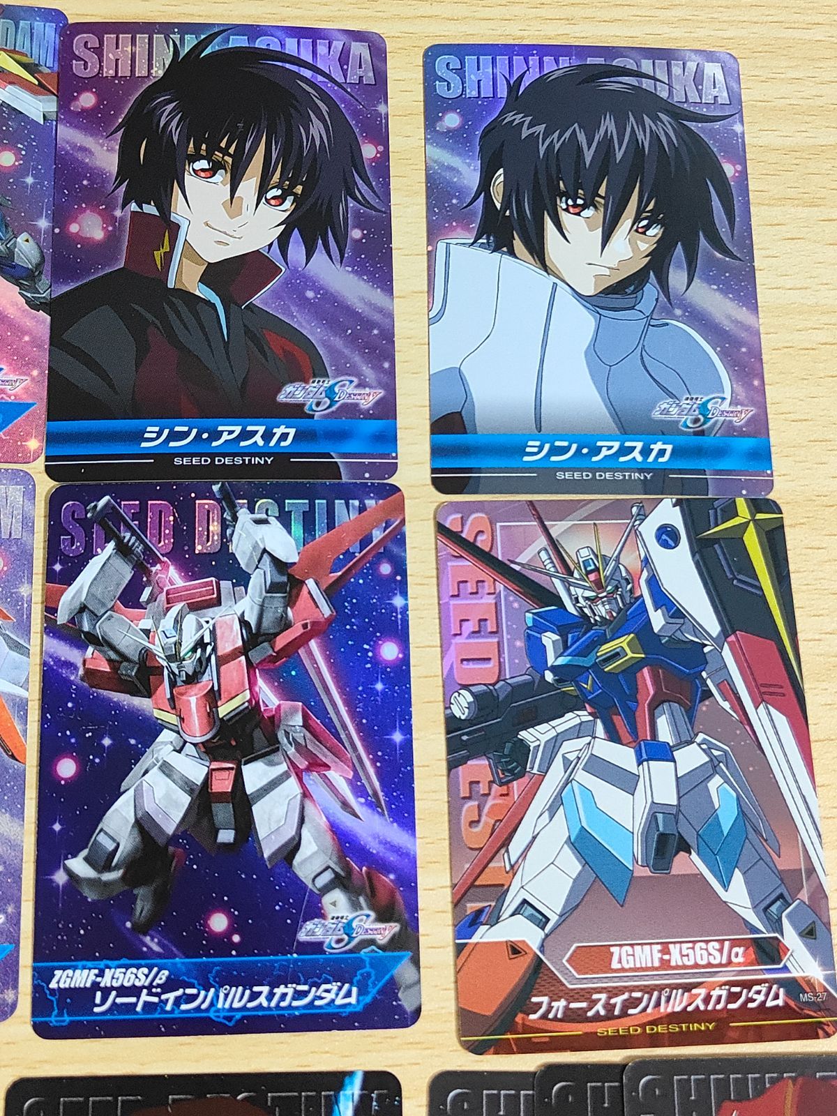 aca119 ガンダムSEED DESTINY コンプリートカード シン・アスカ CH-103