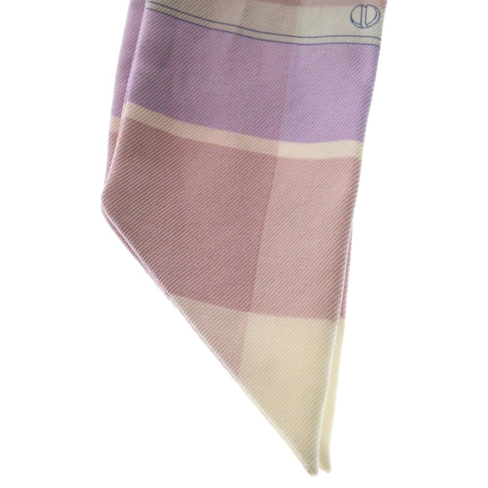 HERMES エルメス ツイリー 馬術と鎖 モール エ・グルメット・ヴィシー  