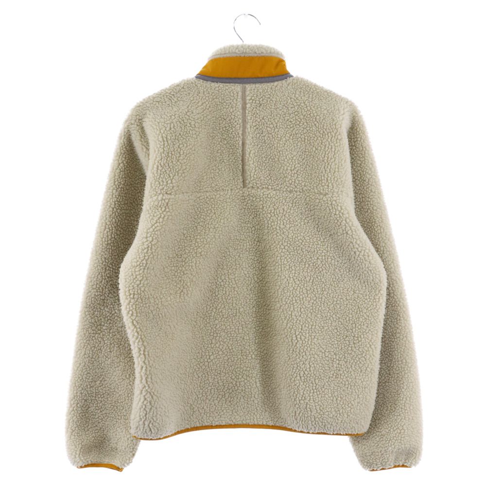 Patagonia フリースジャケット アイボリー 中古・古着通販】Patagonia (パタゴニア) フリースジャケット