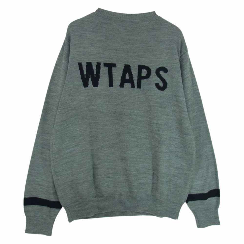 WTAPS ダブルタップス 18AW 182MADT-KNM01 CREW SWEATER WOAC クルー