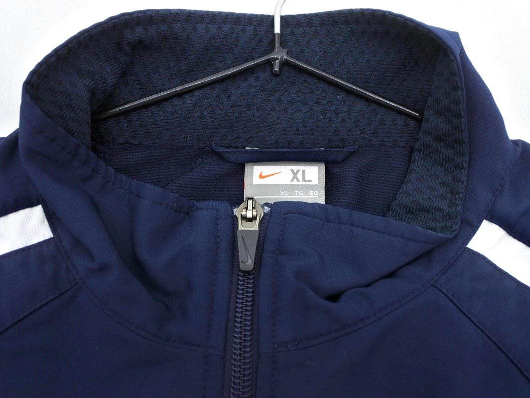 Nike ジップアップジャケット Mサイズ ネイビー NIKE ナイキ ジップアップ ジャケット sizeXL/紺 □◇ メンズ
