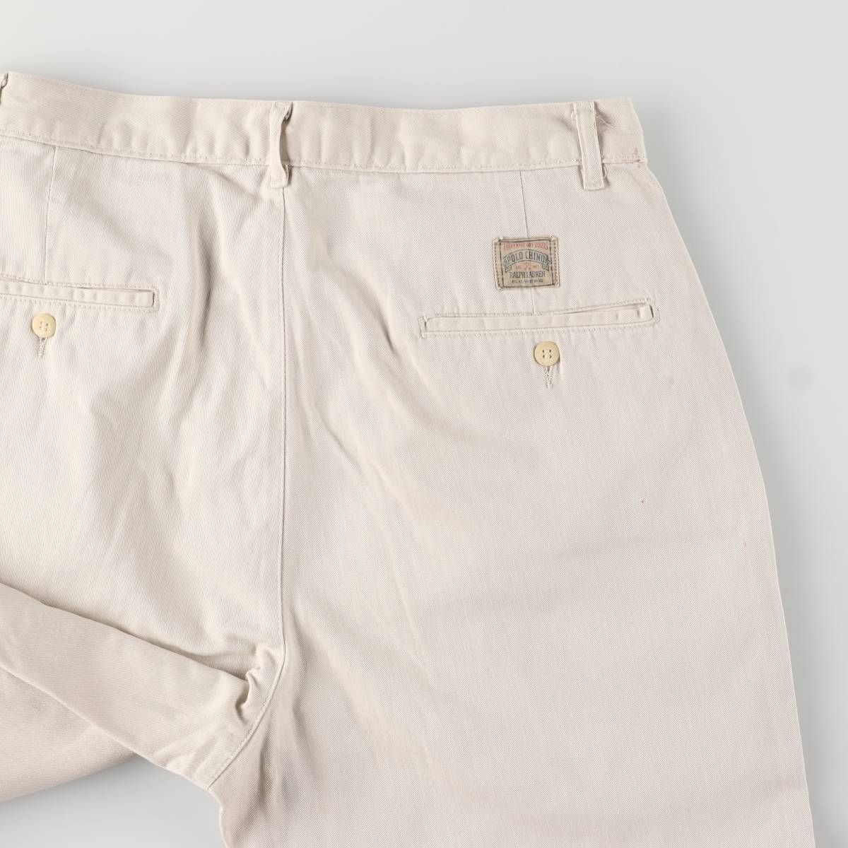 古着 90年代 ラルフローレン Ralph Lauren POLO by Ralph Lauren ツータック チノパンツ メンズw31相当 ヴィンテージ eaa581202 KIN-KAAI_COM