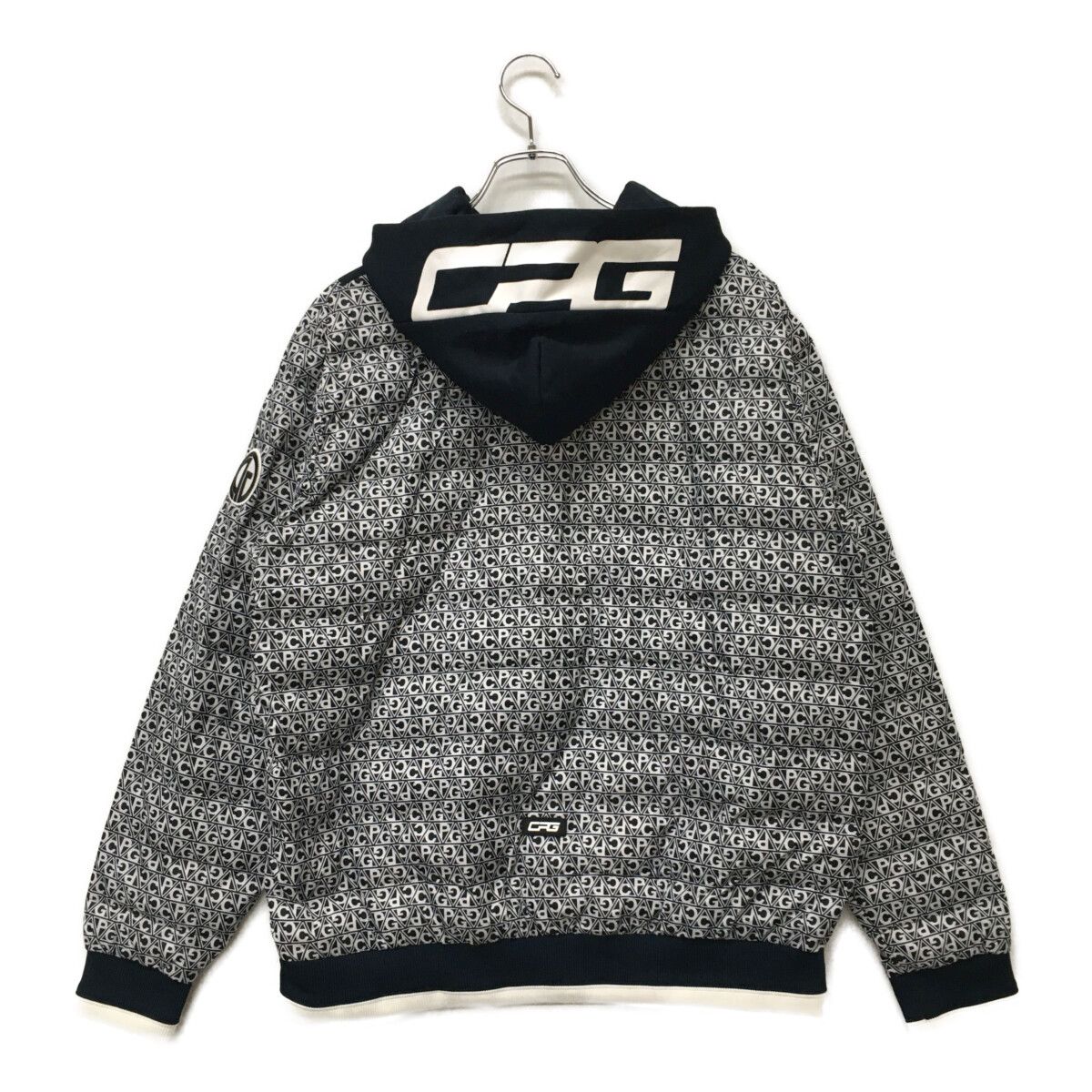 CPG GOLF シーピージー　中綿　ダウンジャケット　メンズ　ロゴ　M CPG GOLF シーピージー 中綿 ダウンジャケット メンズ ロゴ M