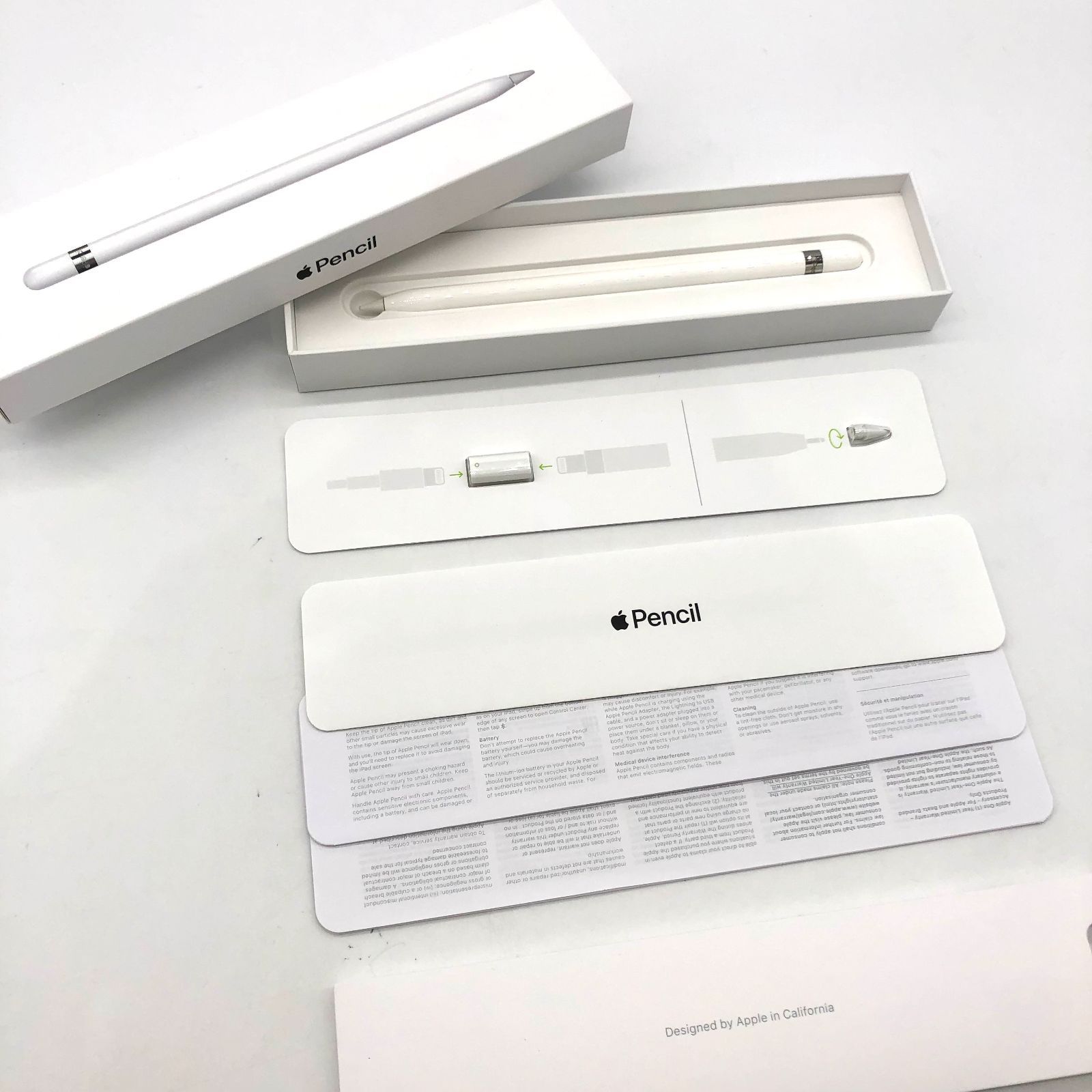 Apple - 未使用品　アップルペンシル　MK0C2J/A/202104161422000 ▽【ジャンク品】Apple Pencil アップルペンシル 第1世代 MK0C2J