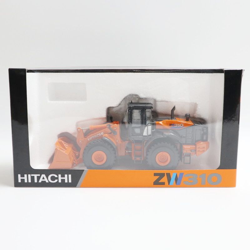 HITACHI 1|50 ZW310 ホイールローダー 日立建機 重機|作業車|ミニチュア|ミニカー|模型 K09-s021