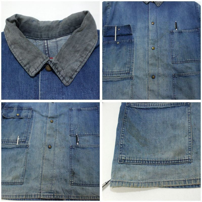 XL　Brand unknown　70s〜80s　デニムカバーオール XL Brand unknown 70s〜80s デニムカバーオール XL Brand