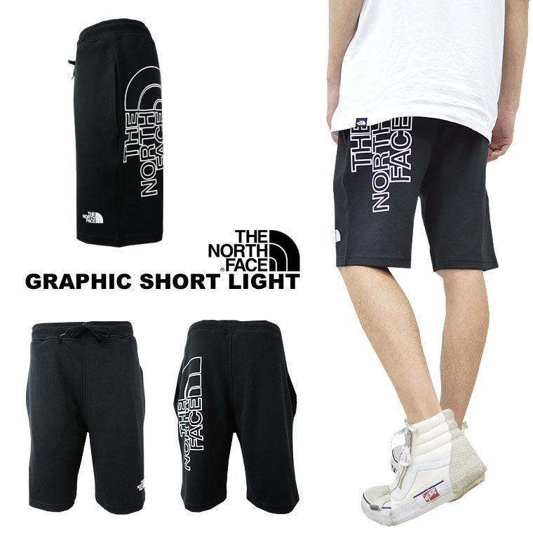 海外限定 希少 THE NORTH FACE ノースフェイス GRAPHIC SHORT ショート