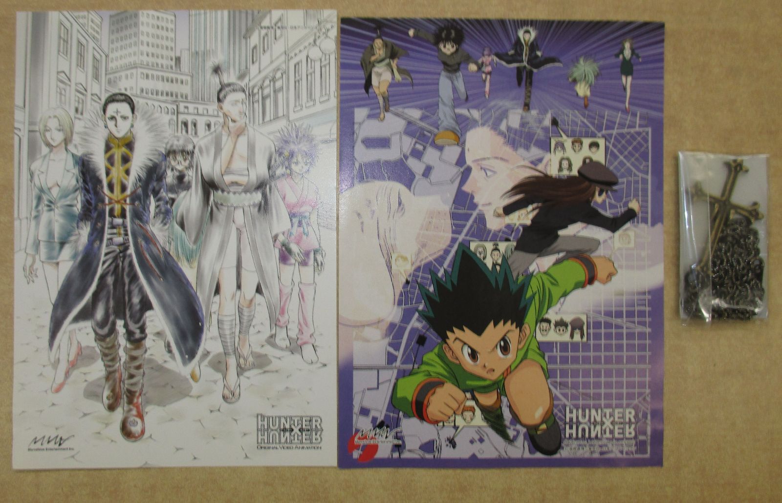 ハンター×ハンター クロロの逆十字タイプ ペンダント ほか特典付き