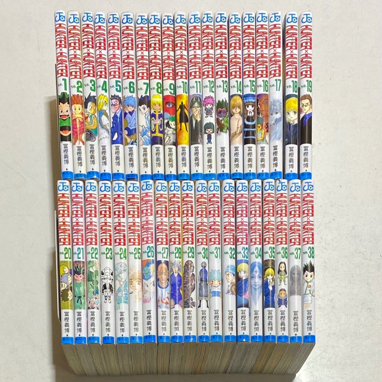 HUNTER×HUNTER ハンター×ハンター コミック 1～38巻セット+ハンターズ