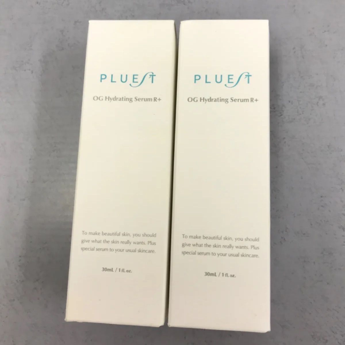 M58 C プルエスト ハイドロセラム PLUEST OG Hydrating Serum R+ 30ml × 2本