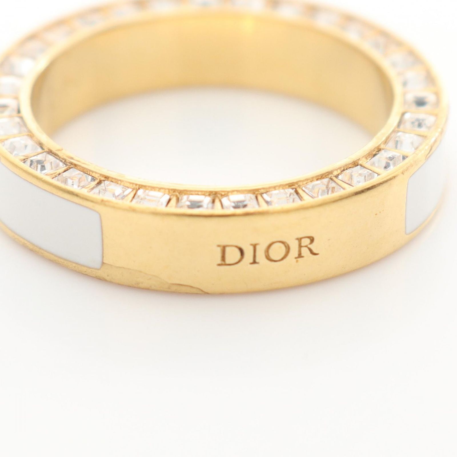 ディオール Dior リング・指輪 Night Code ゴールド/ホワイト GP