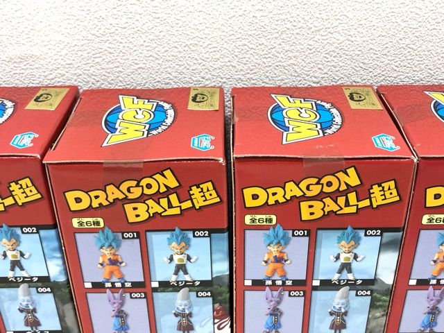 ドラゴンボール超 ワールドコレクタブルフィギュア～Z戦士編～ 6種 セット コンプ 未開封 【G1435-007】106 ドラゴンボール超 ワールドコレクタブルフィギュア～Z戦士編～ 6