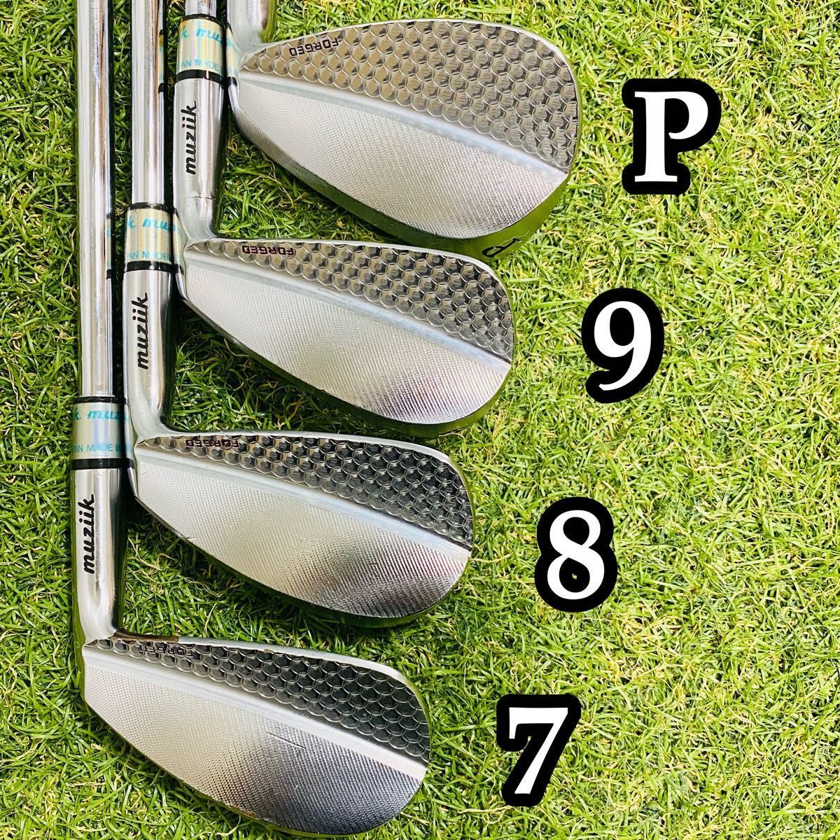 ムジーク オンザスクリュー ディープマッスル メンズアイアンセット 7本 S ムジーク オンザスクリュー ディープマッスル メンズアイアンセット 7