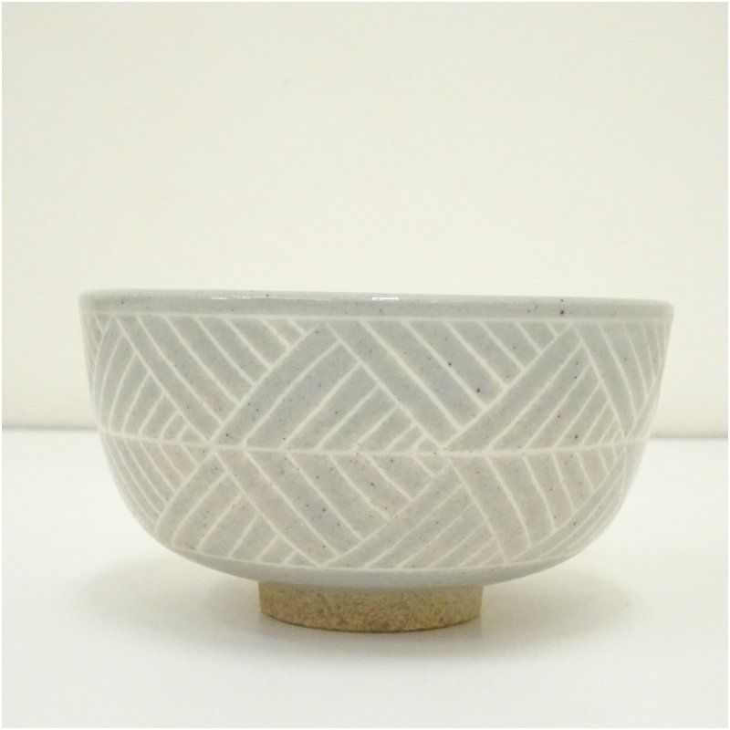 膳所焼 岩崎新定造 三島写茶碗 共箱 茶道 抹茶 おしゃれ 抹茶茶碗 抹茶碗 和食器 レトロ 茶器 骨董 茶わん 茶会 茶の湯 5月 春 WWW_IBETON_RU